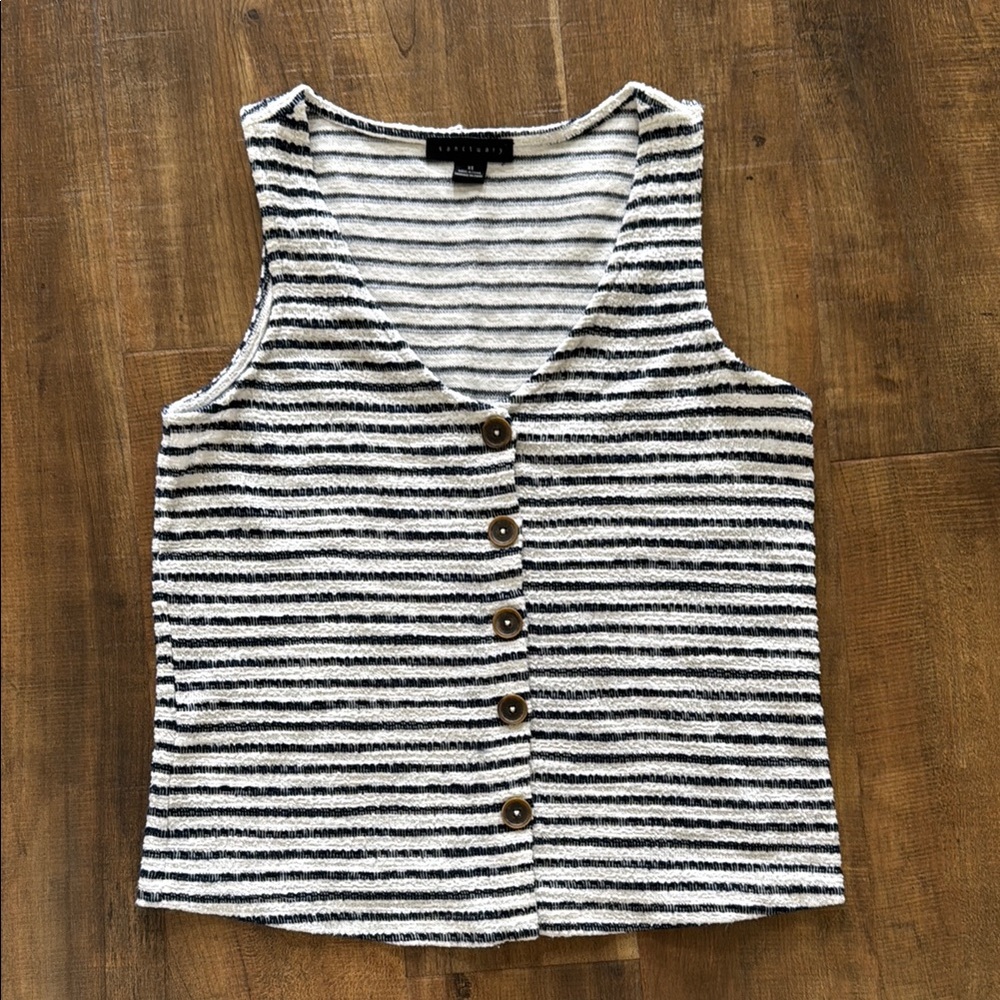 Sanctuary Buttoned Tank Top
